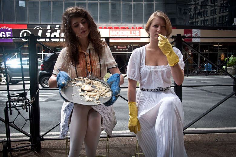 BUDDING ROMANCE- IN THE KITCHEN, IN THE BATHROOM, ON THE STREET